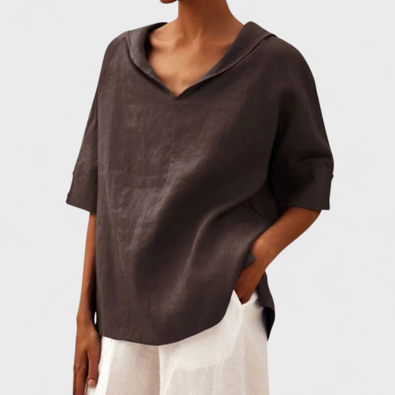 Liliana – Blusa de Lino
