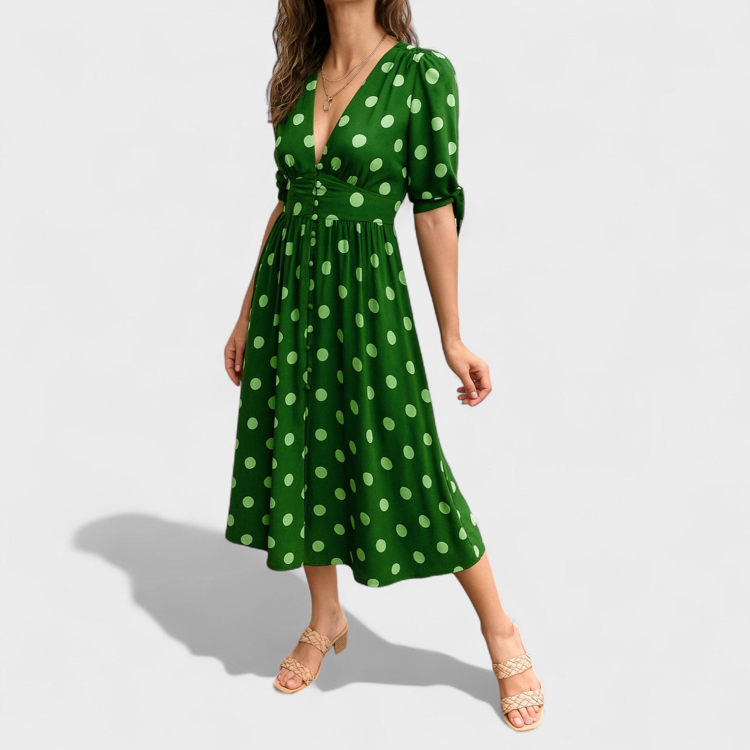 Eva - Vestido Godes Midi