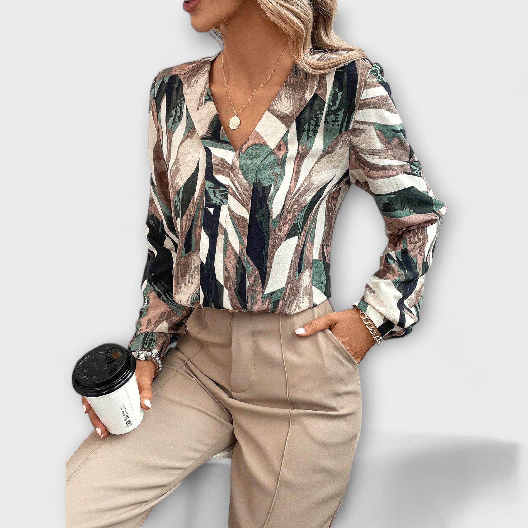 Blusa estampada
