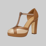 Giuliana | Zapatos de tacón con correa en T