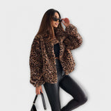 Leonor - Abrigo de Leopardo