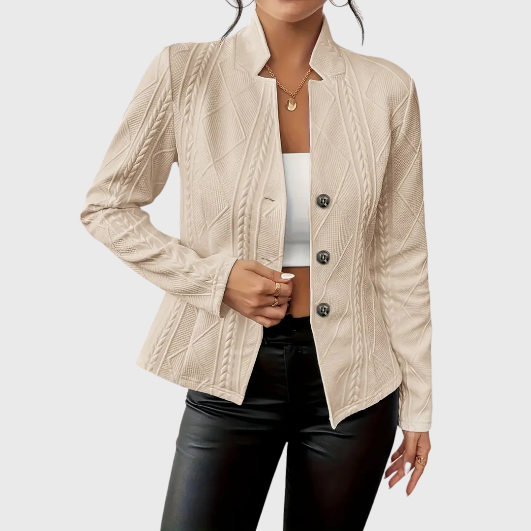Graça - Chaqueta con detalles elegantes