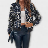 Raquel - Abrigo Elegante de Leopardo