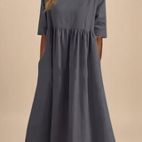 Minea | Vestido de Algodón Ventilado