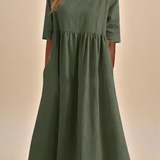 Minea | Vestido de Algodón Ventilado