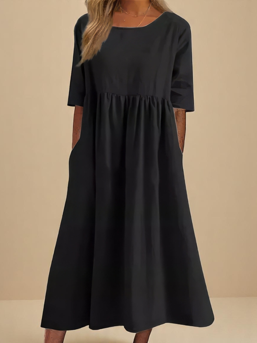 Minea | Vestido de Algodón Ventilado