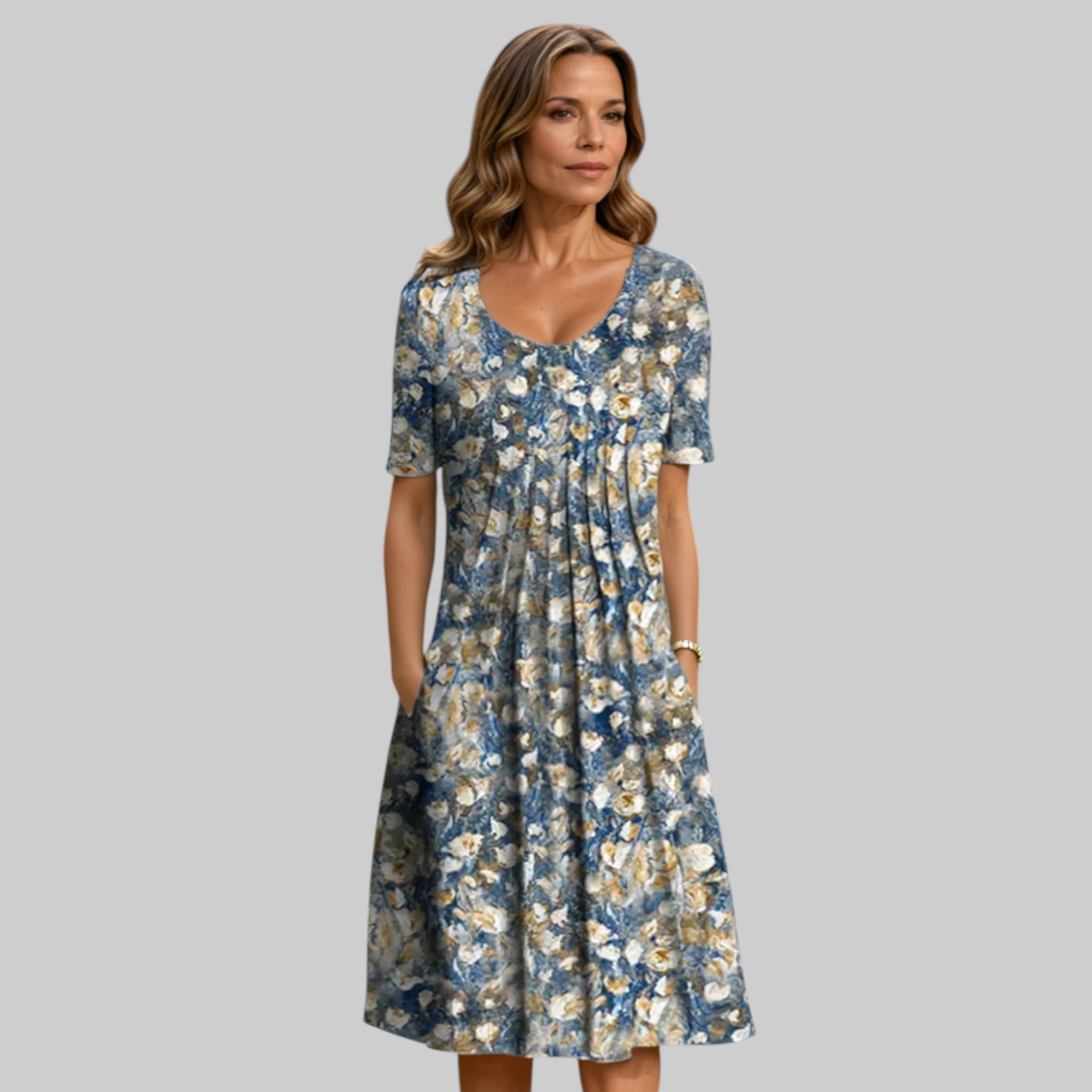 Elfrida | Vestido elegante con cobertura para el abdomen