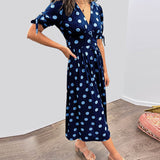 Monica™ | Vestido Elegante de Lunares