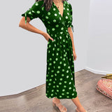 Monica™ | Vestido Elegante de Lunares