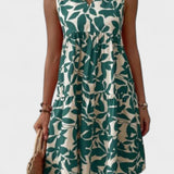 Sofía – Vestido de Verano con Estampado Floral en Línea-A