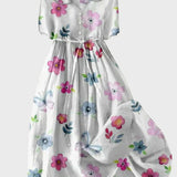 Vestido con Flores de Primavera