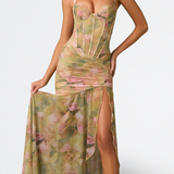 ISAMARA | Vestido largo con corsé
