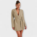 Thays | Vestido blazer con escote en V