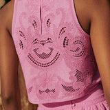 Moise | Conjunto Rosa de Encaje