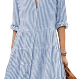Anna – Vestido de Verano a Rayas