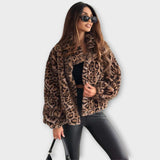 Leonor - Abrigo de Leopardo