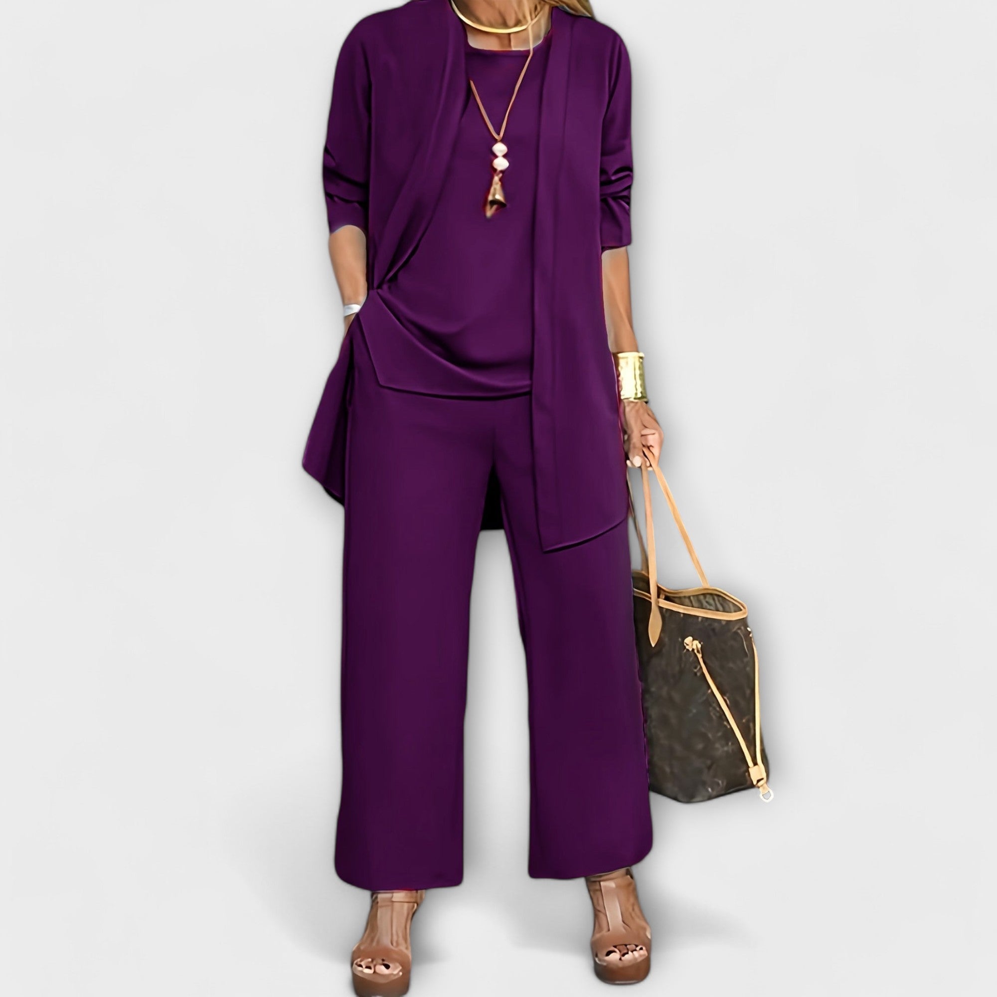 Helem | Conjunto casual de tres piezas