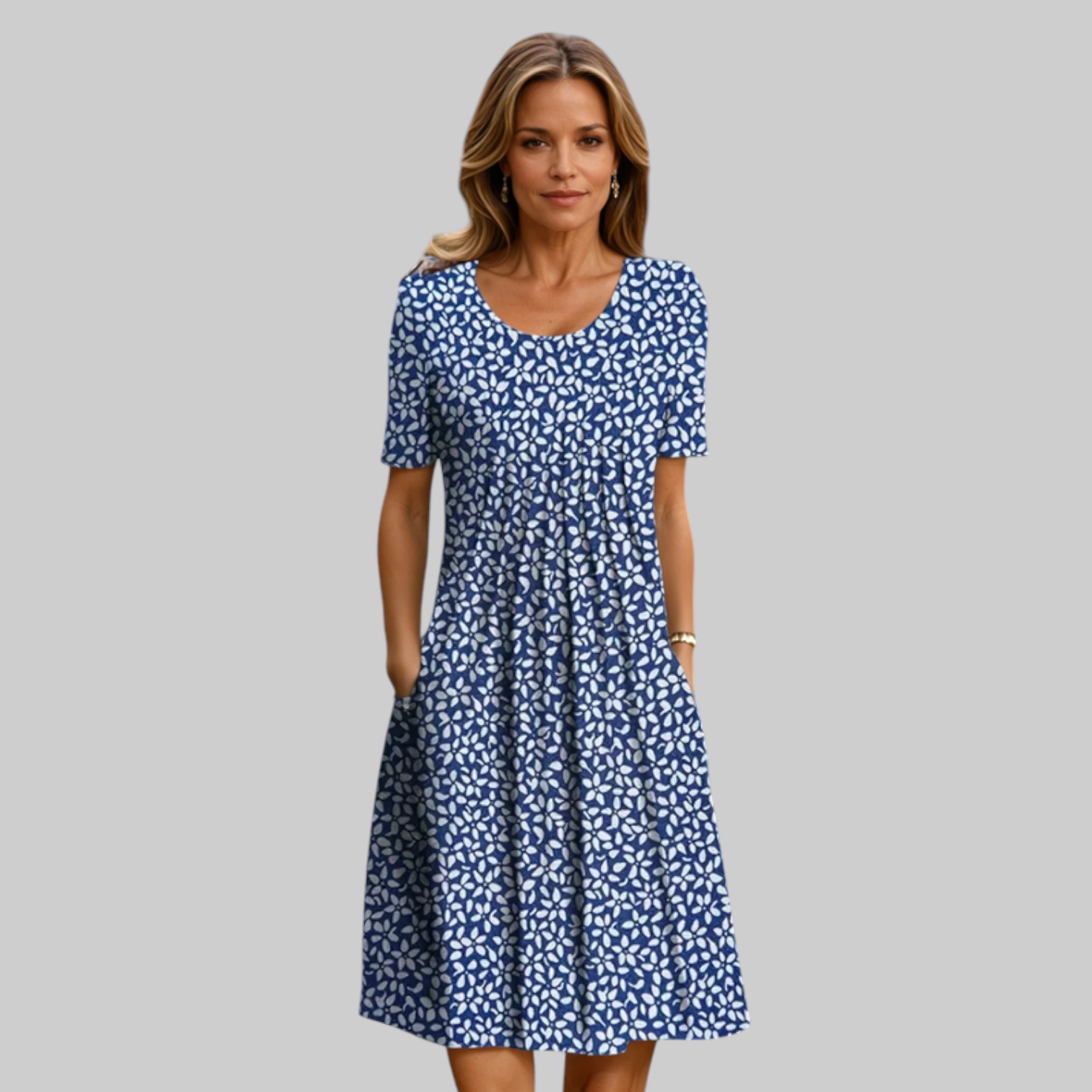 Elfrida | Vestido elegante con cobertura para el abdomen