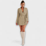 Thays | Vestido blazer con escote en V