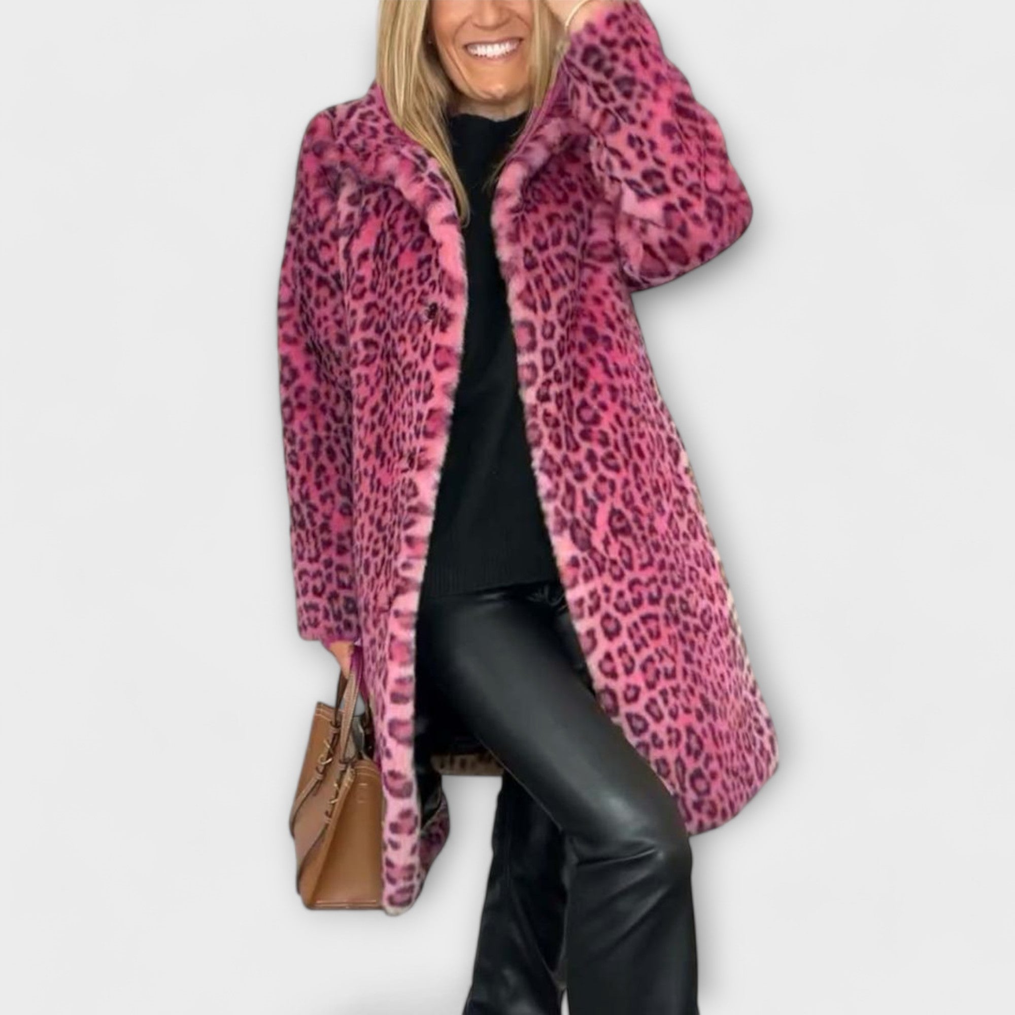 Jessica - Chaqueta de Leopardo