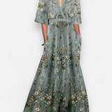 Romi | Vestido maxi floral elegante
