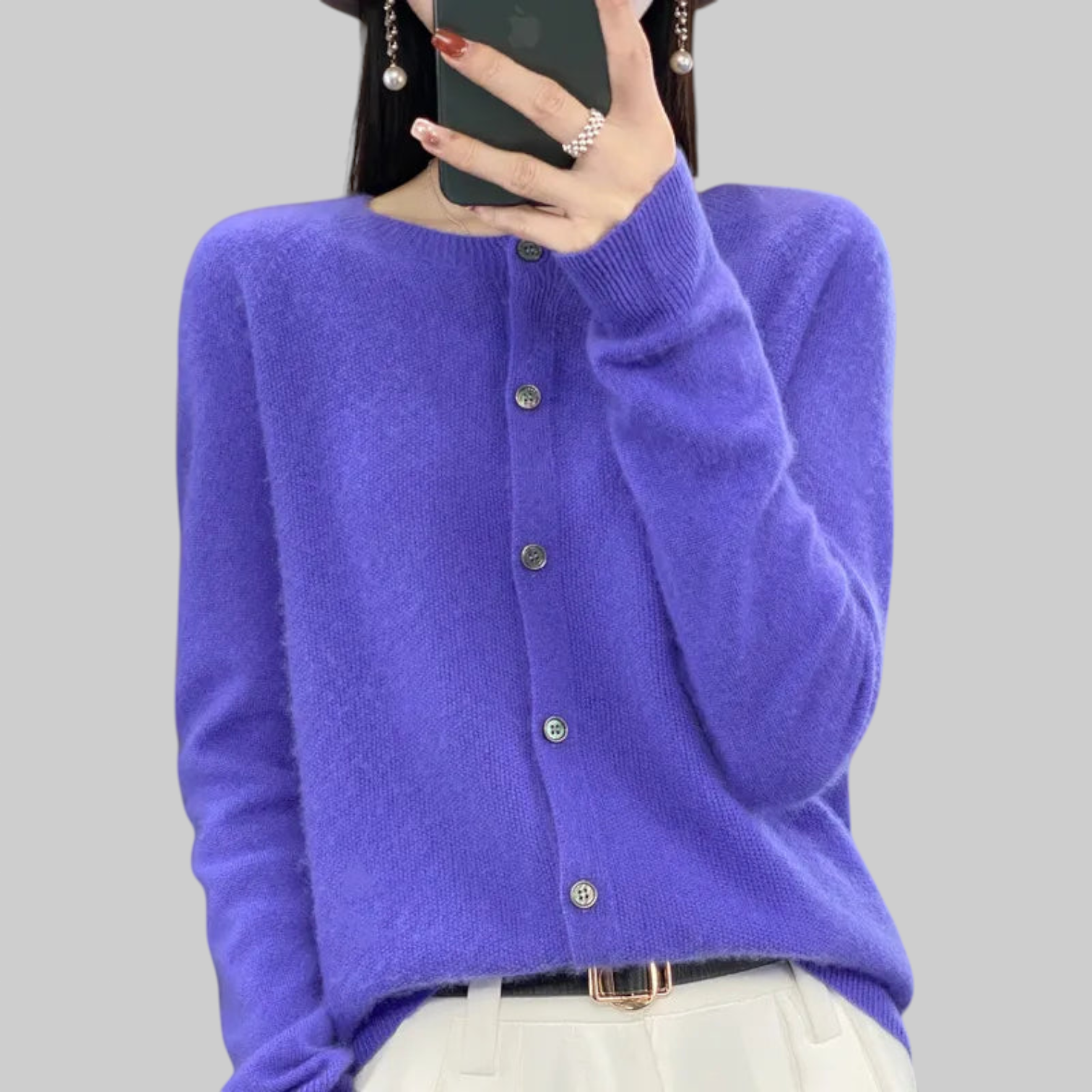 Angelika | Cardigans de lana merina