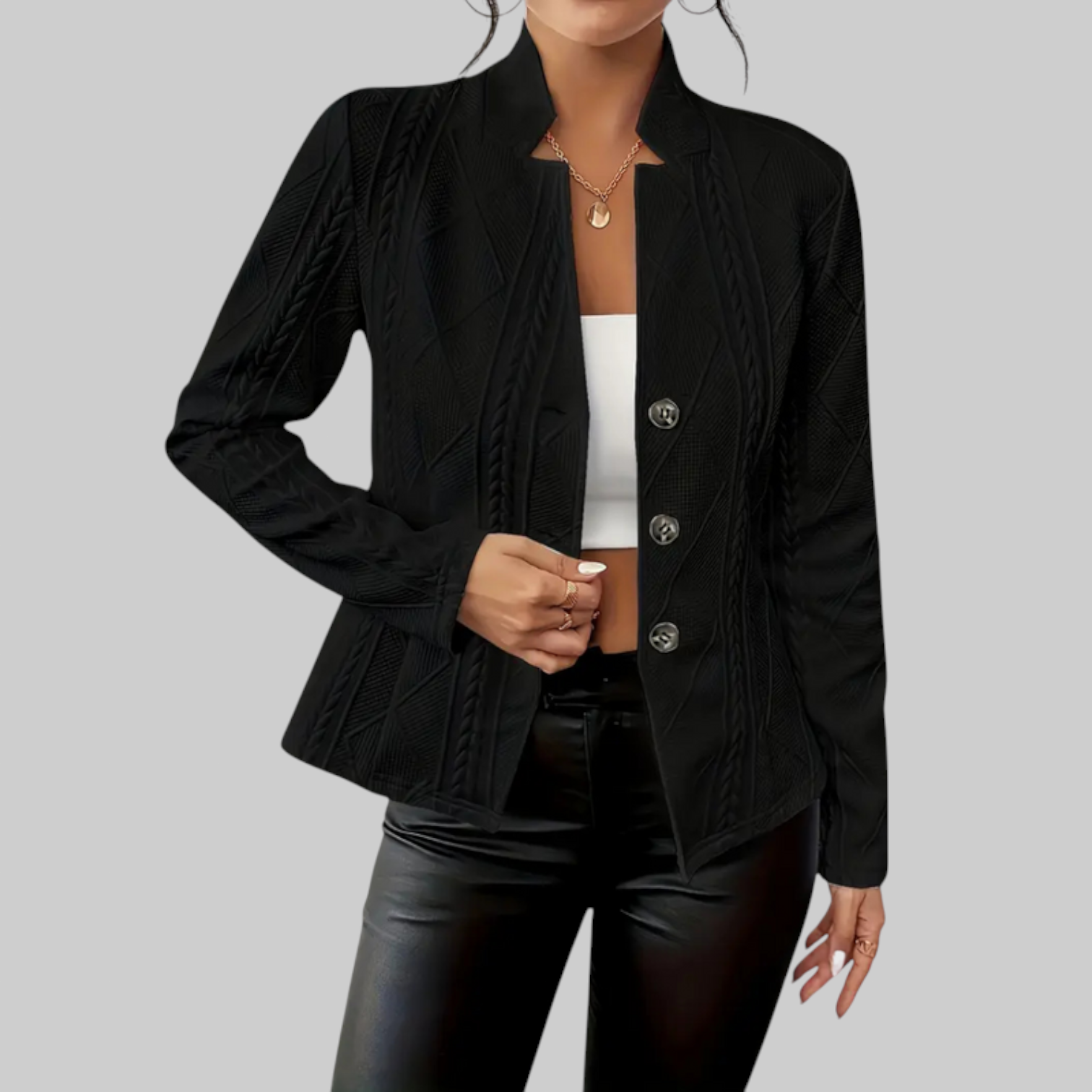 Selin | Blazer con detalles elegantes