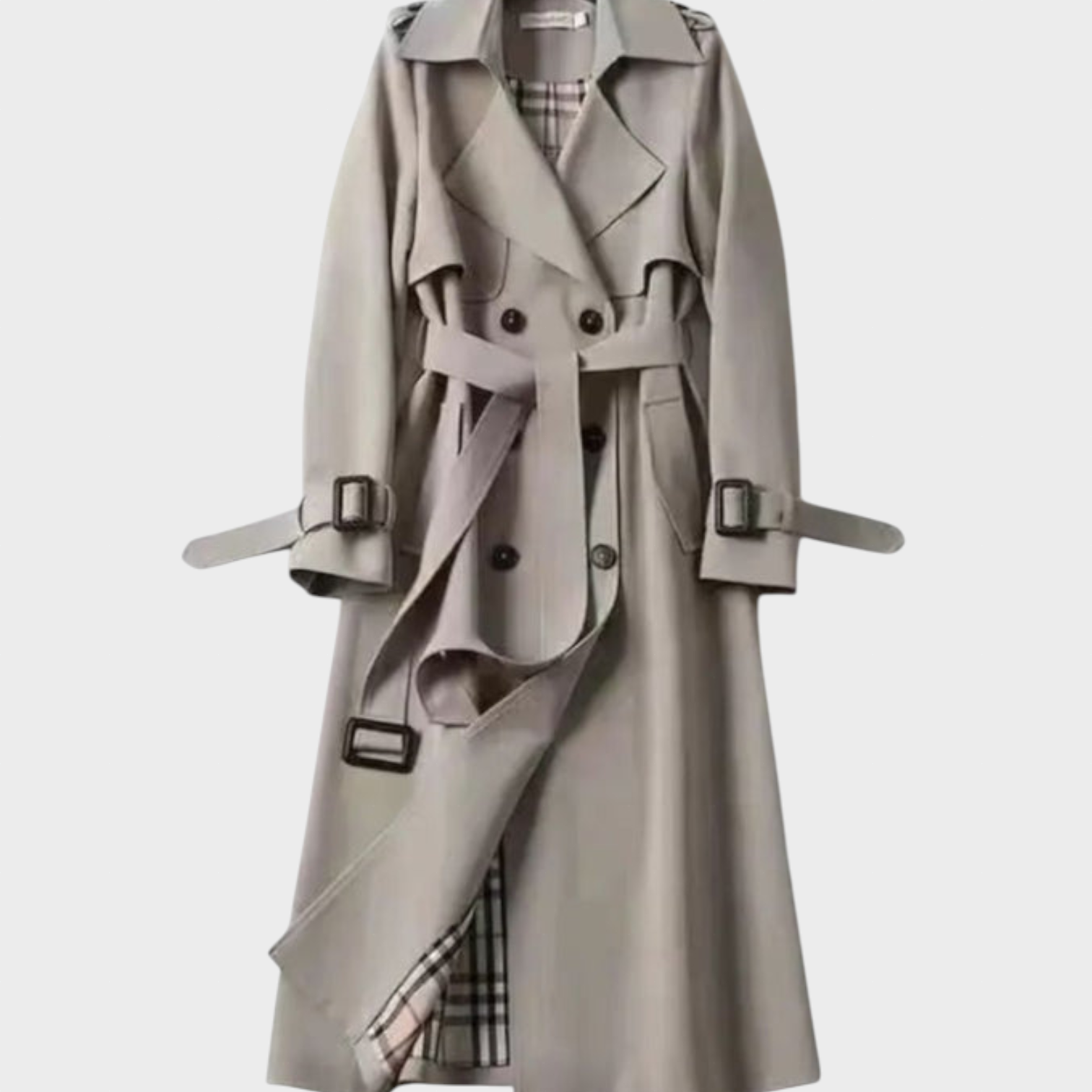 Helena - Gabardina Elegante de Otoño