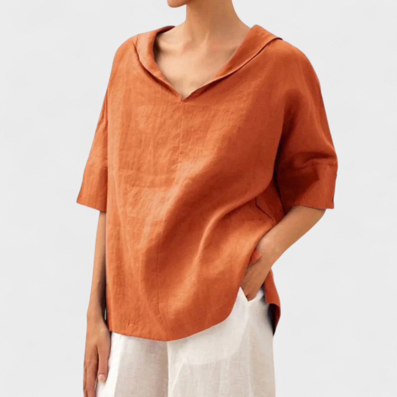 Liliana – Blusa de Lino