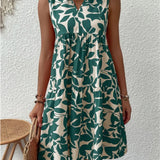 Sofía – Vestido de Verano con Estampado Floral en Línea-A
