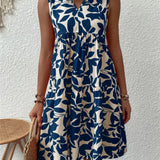 Sofía – Vestido de Verano con Estampado Floral en Línea-A