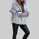 Raven | Chaqueta bomber con capucha moderna