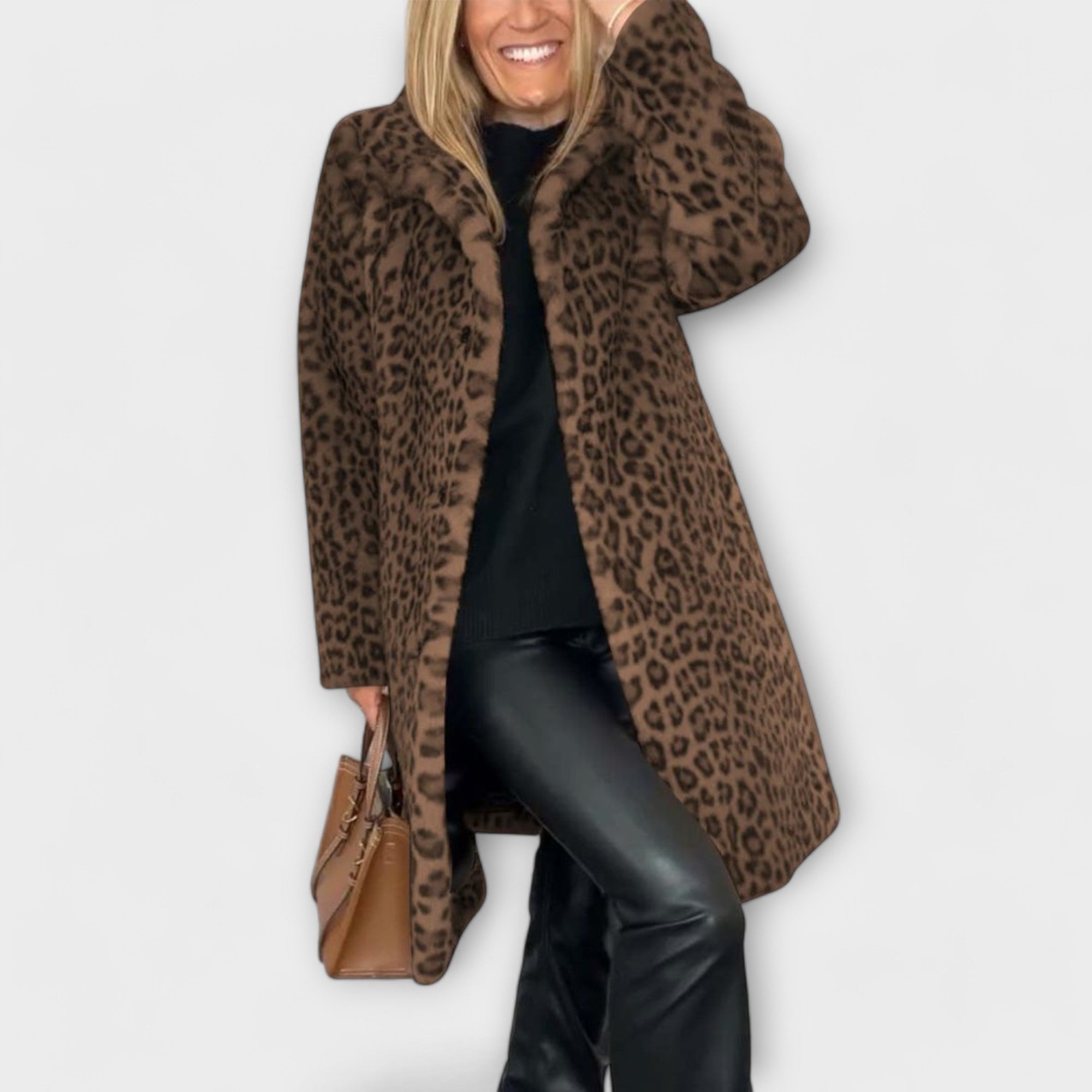 Jessica - Chaqueta de Leopardo