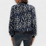 Raquel - Abrigo Elegante de Leopardo