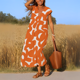 Magda | Vestido fluido con escote en V