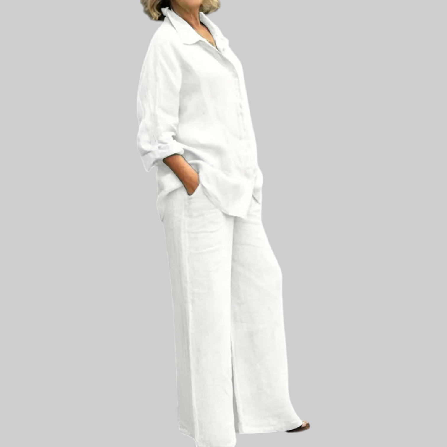 Enza | Conjunto de lino