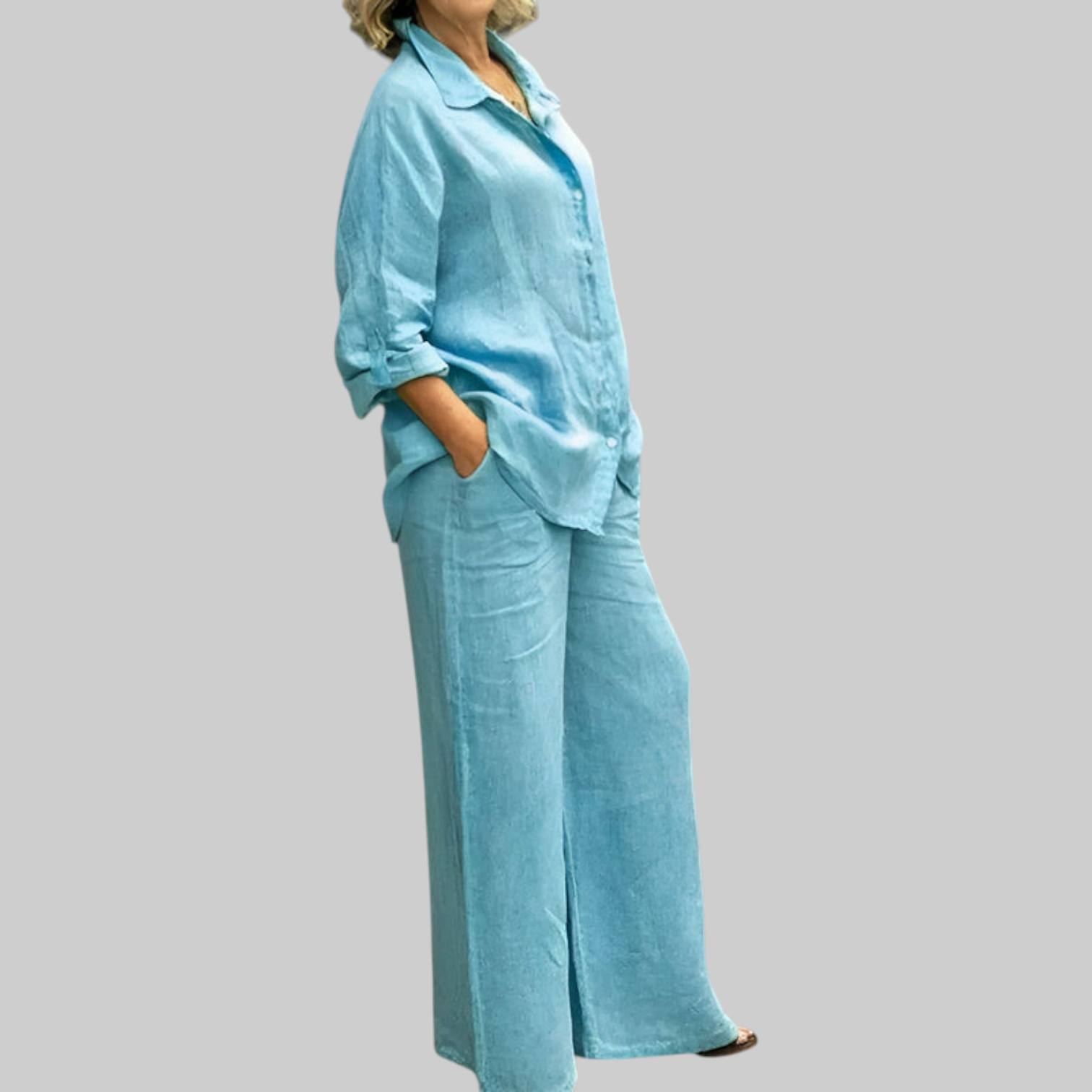 Enza | Conjunto de lino