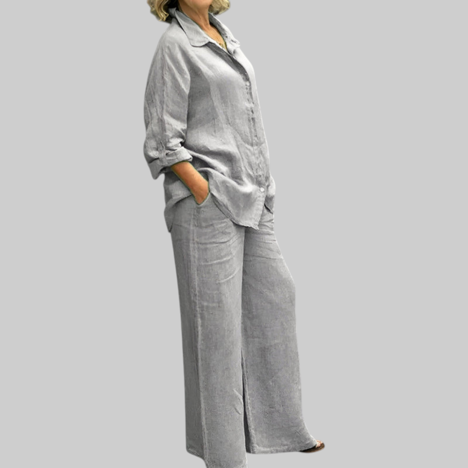 Enza | Conjunto de lino
