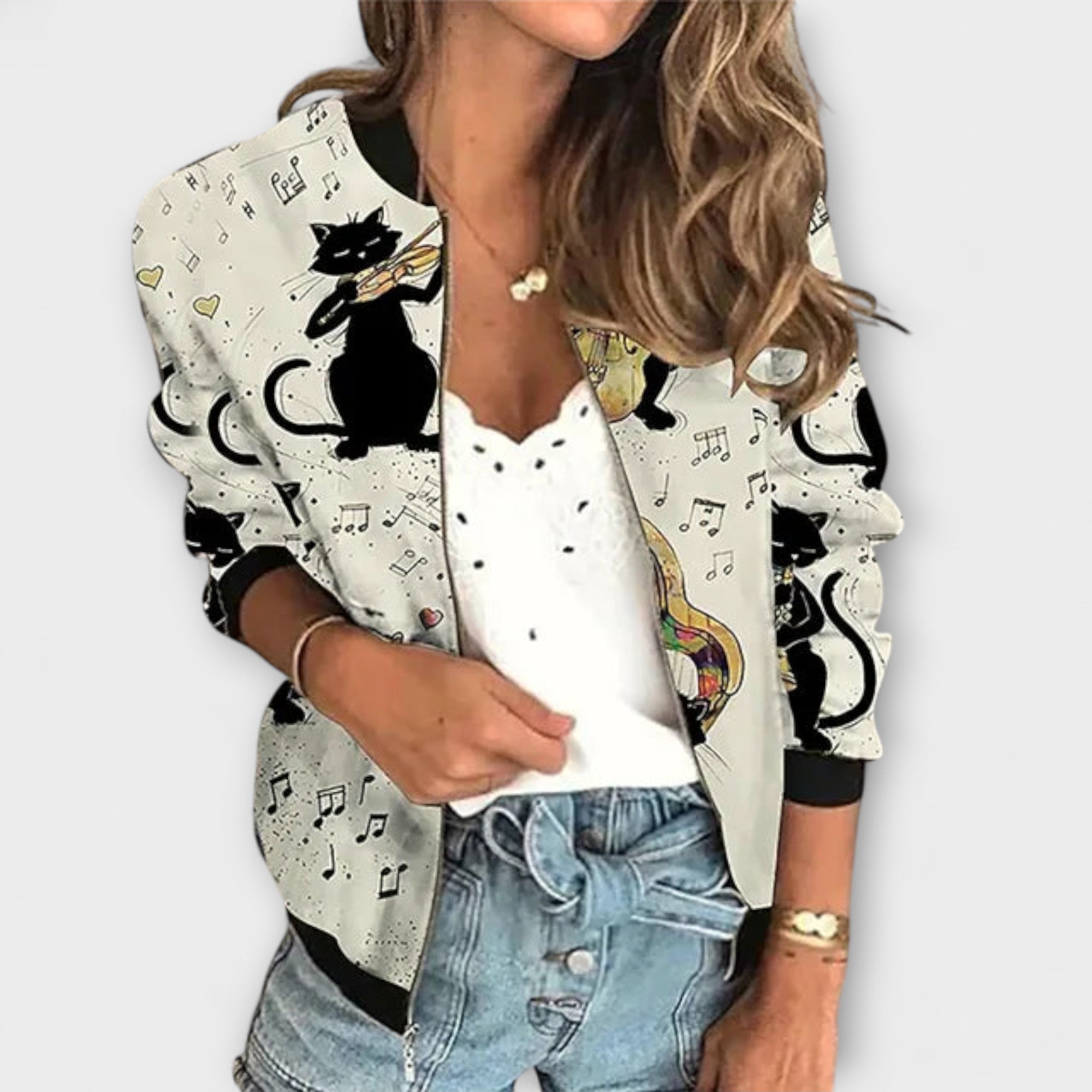 Vitória - Chaqueta con cierre
