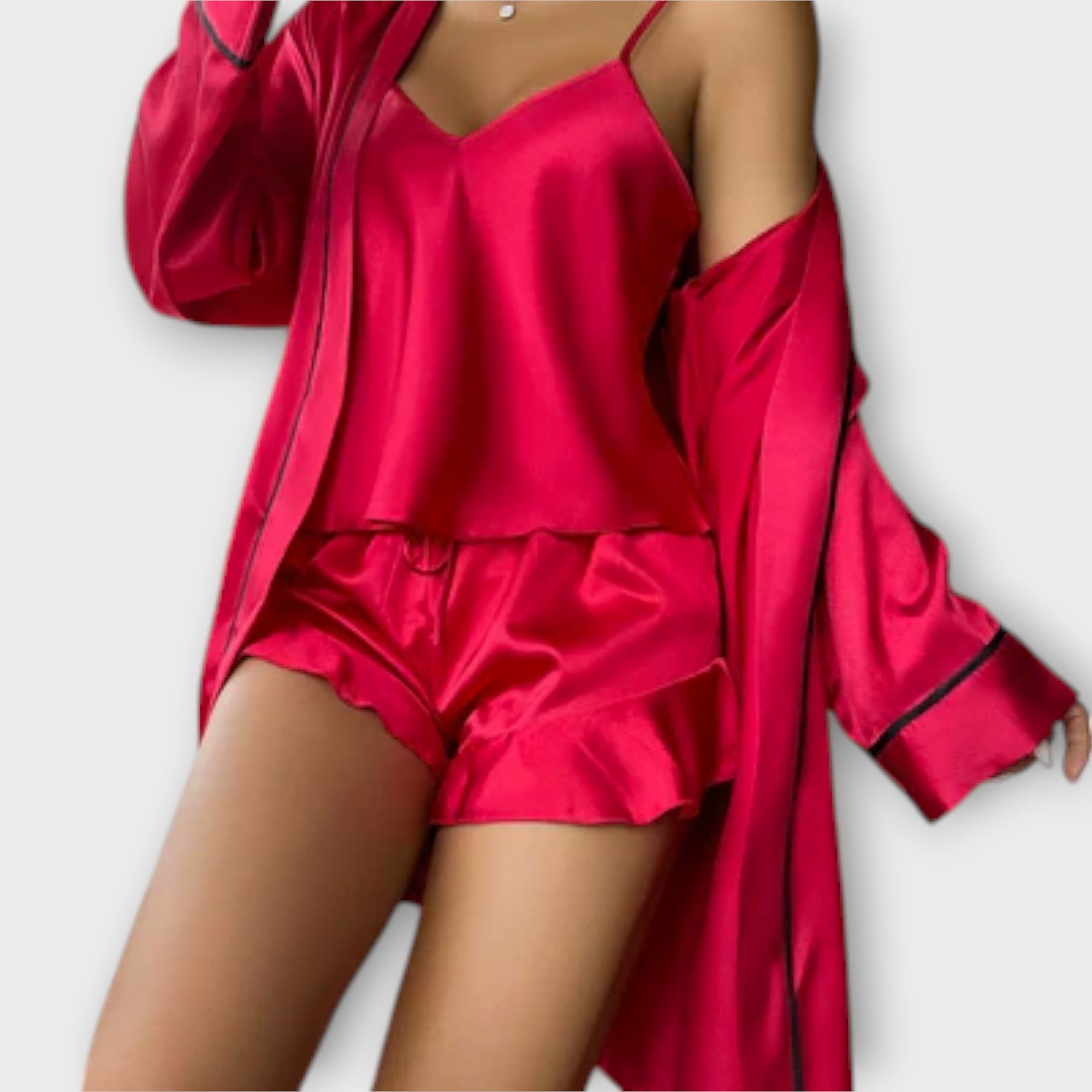 Félicité | Conjunto de pijama cómodo de 3 piezas