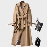 Helena - Gabardina Elegante de Otoño