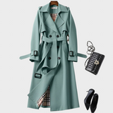 Helena - Gabardina Elegante de Otoño