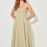 Amélia | Vestido Midi Atemporal y Fluido