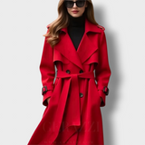 Helena - Gabardina Elegante de Otoño