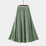 Falda Elegante de Cintura Alta