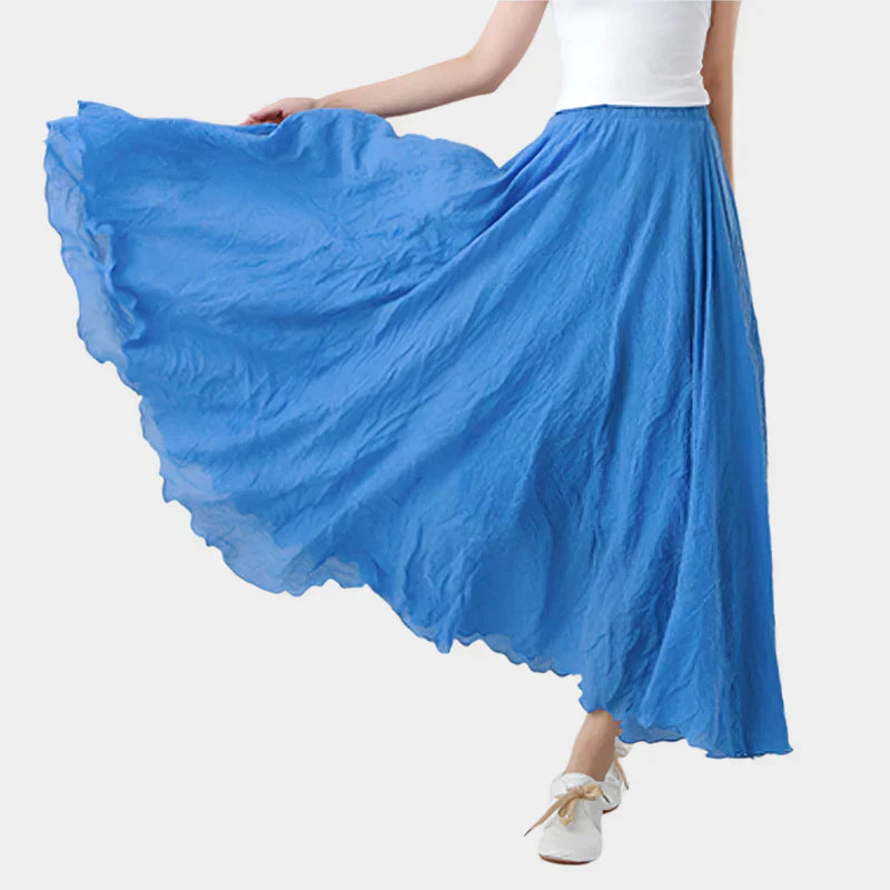 Falda Elegante de Cintura Alta