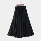 Falda Elegante de Cintura Alta