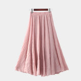 Falda Elegante de Cintura Alta