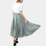 Falda Elegante de Cintura Alta