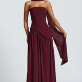 Beatriz | Vestido Largo con Corte Sofisticado